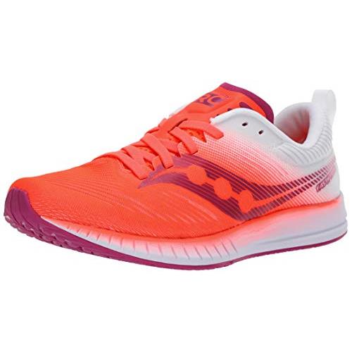 Saucony Women`s Fastwitch 9 Running Shoe - Choose Sz/col Vizired | White