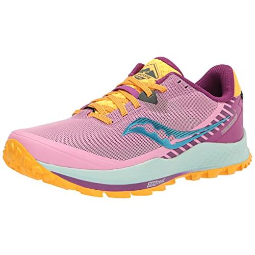 Saucony Women`s Peregrine 11 Trail Running Shoe - Choose Sz/col Future Pink