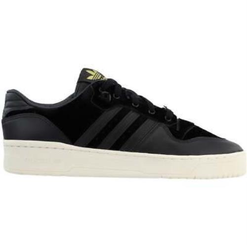 Adidas EH0181 Rivarly Low Lace Up Mens Sneakers Shoes Casual - Black