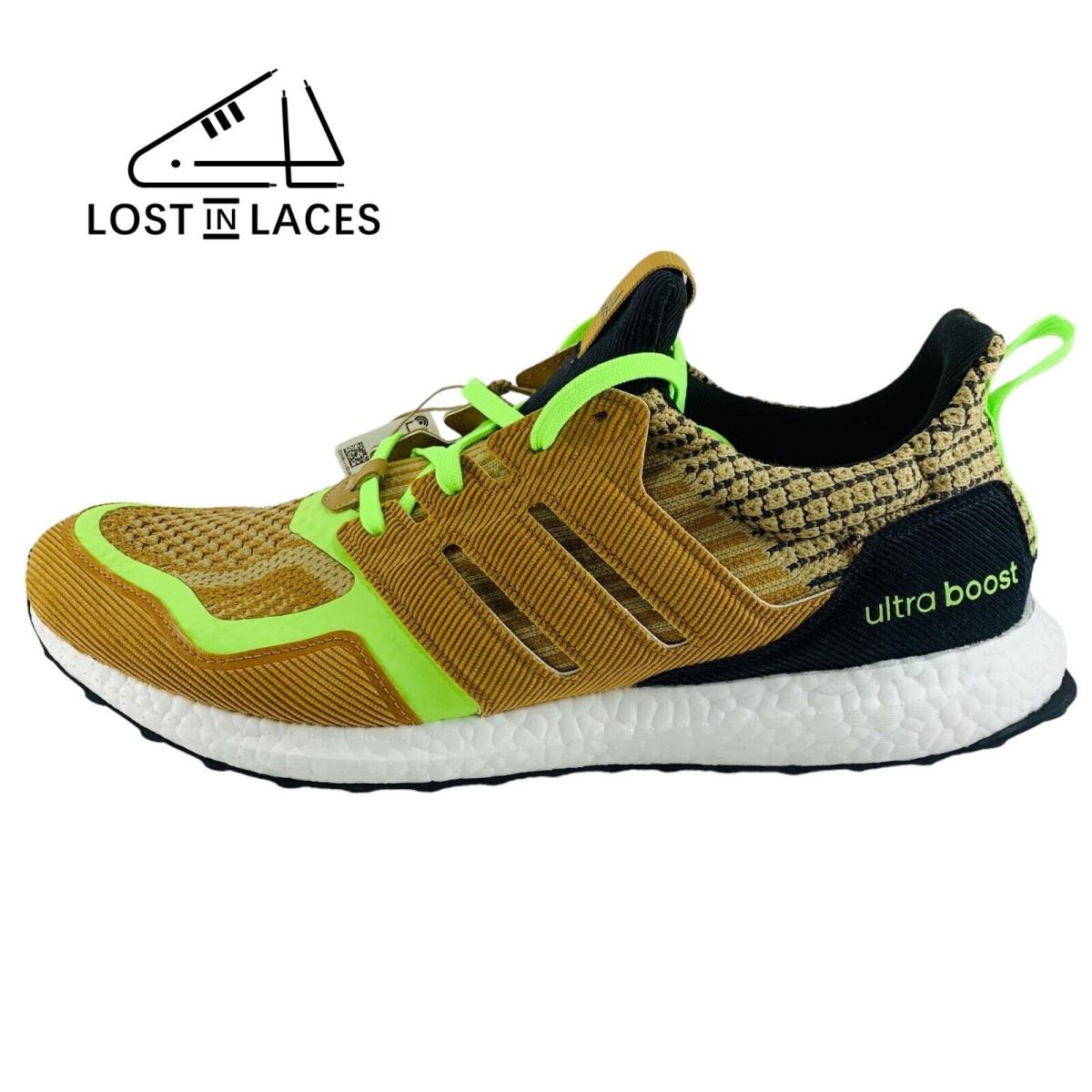Adidas Ultraboost 5.0 Dna Mesa Green Running Shoes GX5255 Men`s Sizes - Beige