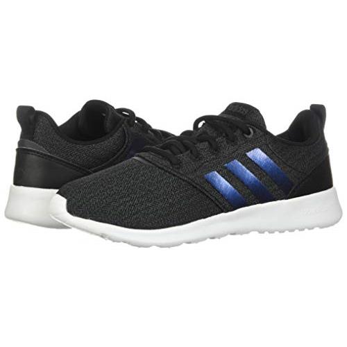 Adidas Women`s Qt Racer 2.0 Running Shoe - Choose Sz/col Black/Iridescent/Grey