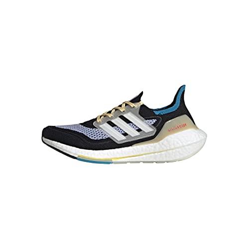 Adidas Women`s Ultraboost 21 Running Shoe - Choose Sz/col Black/White/Violet Tone
