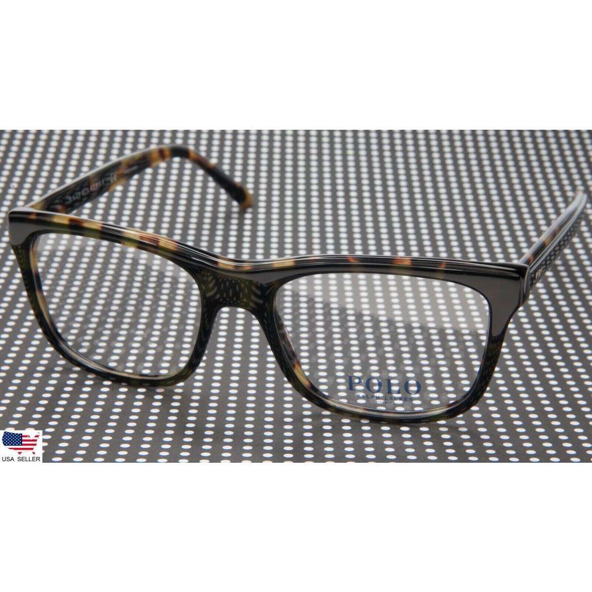 Polo Ralph Lauren PH 2173 5636 Olive On Spotty Eyeglasses 53-18-145 B41mm