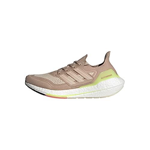 Adidas Women`s Ultraboost 21 Running Shoe - Choose Sz/col Ash Pearl/White/Halo Ivory