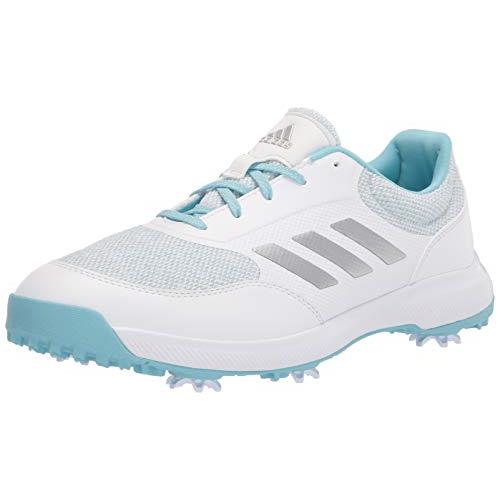 Adidas Women`s W Tech Response 2.0 Golf Shoe - Choose Sz/col White/Silver Metallic/Hazy Sky