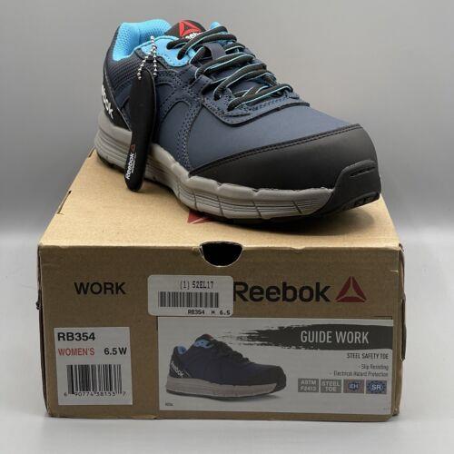 Reebok Safety Sneaker Women s 6.5 W Steel Toe Guide 3.0 Cross Trainer Work Shoes
