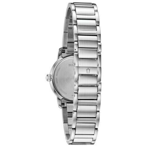 Bulova watch Diamond - Mother of Pearl Dial, Silver Band, Silver Bezel