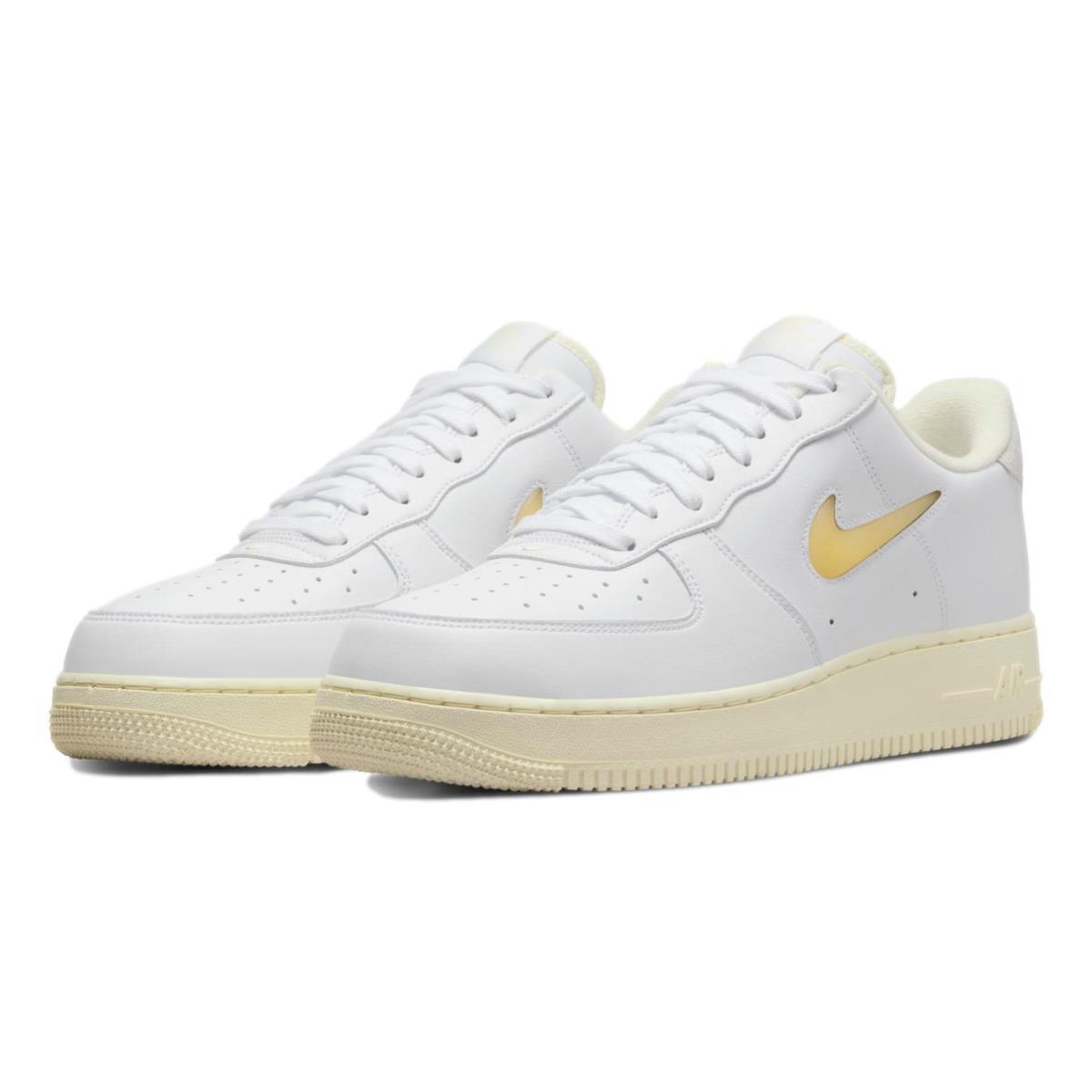 Nike Men`s Air Force 1 `07 LX `jewel Pale Vanilla` Shoes DC8894-100 - White