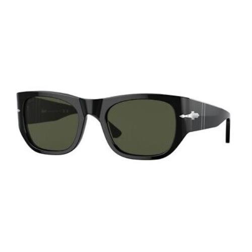 Persol PO3308S 95 31 Black Green 54 mm Unisex Sunglasses