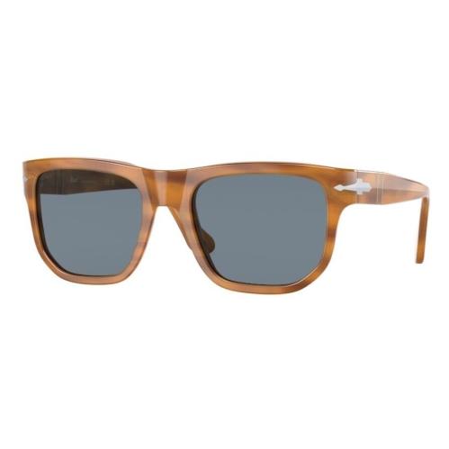 Persol 0PO3306S 960/56 Striped Brown/light Blue Unisex Sunglasses