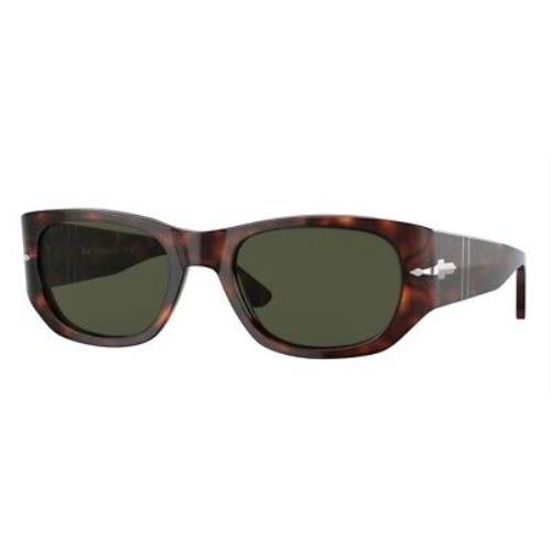 Persol PO3307S 24 31 Havana Green 52 mm Unisex Sunglasses