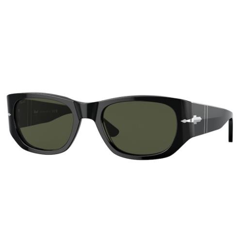 Persol 0PO3307S 95/31 Black/green Unisex Sunglasses