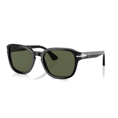 Persol PO3305S 95 31 Black Green 54 mm Unisex Sunglasses