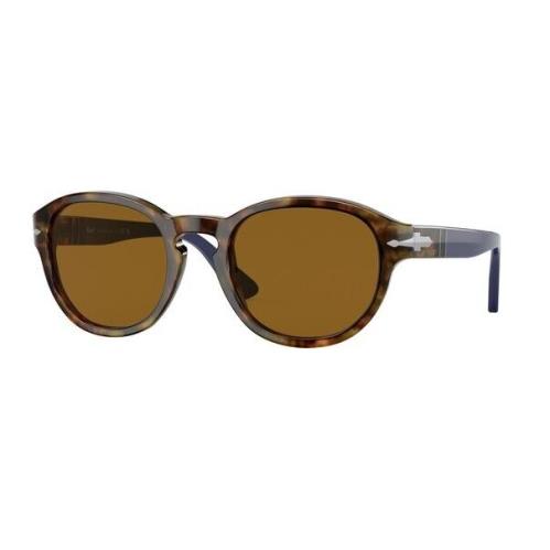 Persol PO3304S 118433 Brown Tortoise Beige Brown 53 mm Unisex Sunglasses