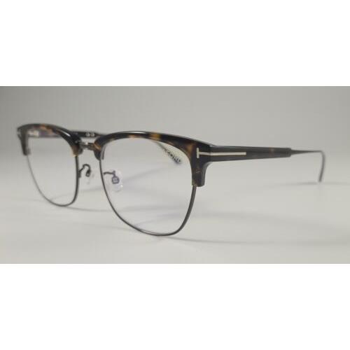 Tom Ford Eyeglasses TF5590-F-BTitanium Color 052 Havana Size 52 Square