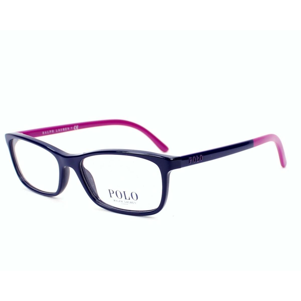 Polo Ralph Lauren PH 2129 Navy Purple 5515 Plastic Eyeglasses Frame 55-15-145 RX