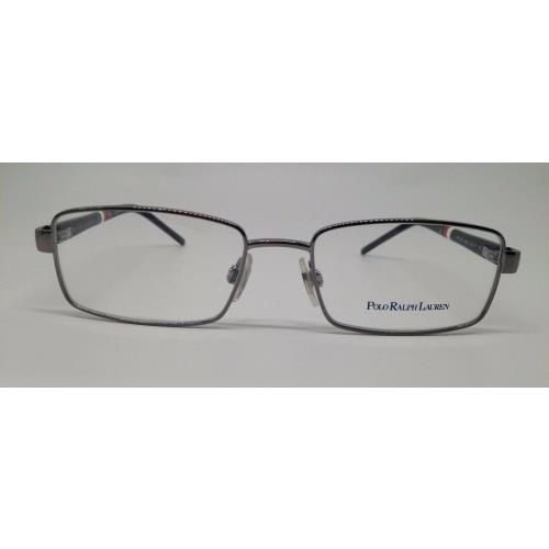 Polo Ralph Lauren PH 1114 Gunmetal 9002 Metal Eyeglasses Frame 55-17-135 RX