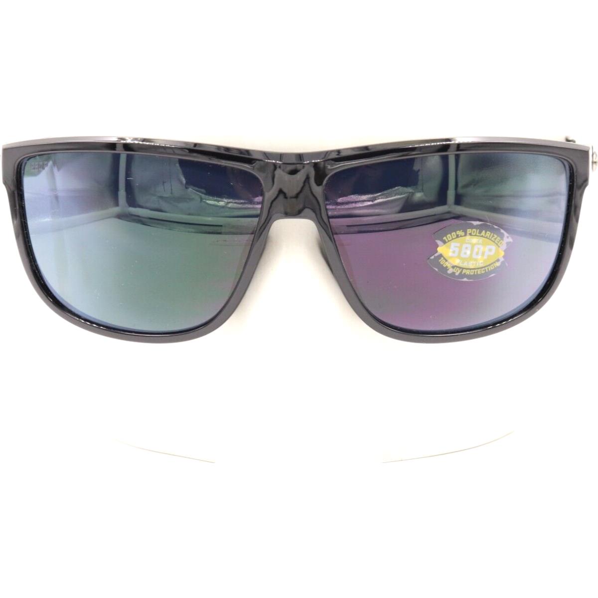 Costa Del Mar Rincondo Shiny Black Gray Sunglasses 06S9010 90100361