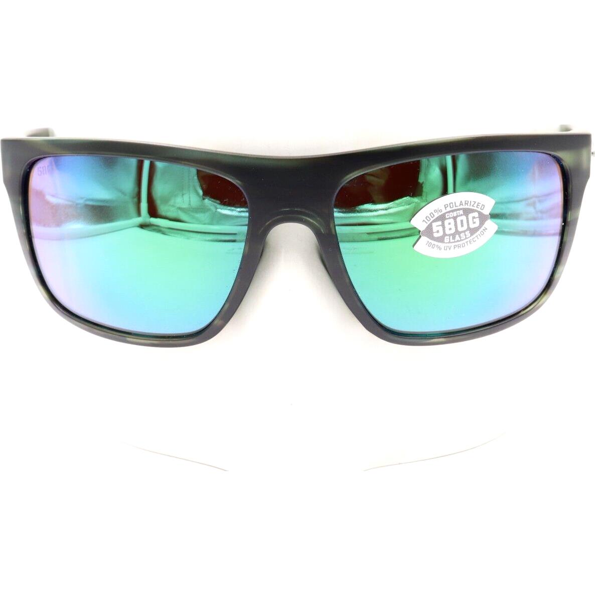 Costa Del Mar Broadbill Matte Reef Green 580G Sunglasses 06S9021 90213061