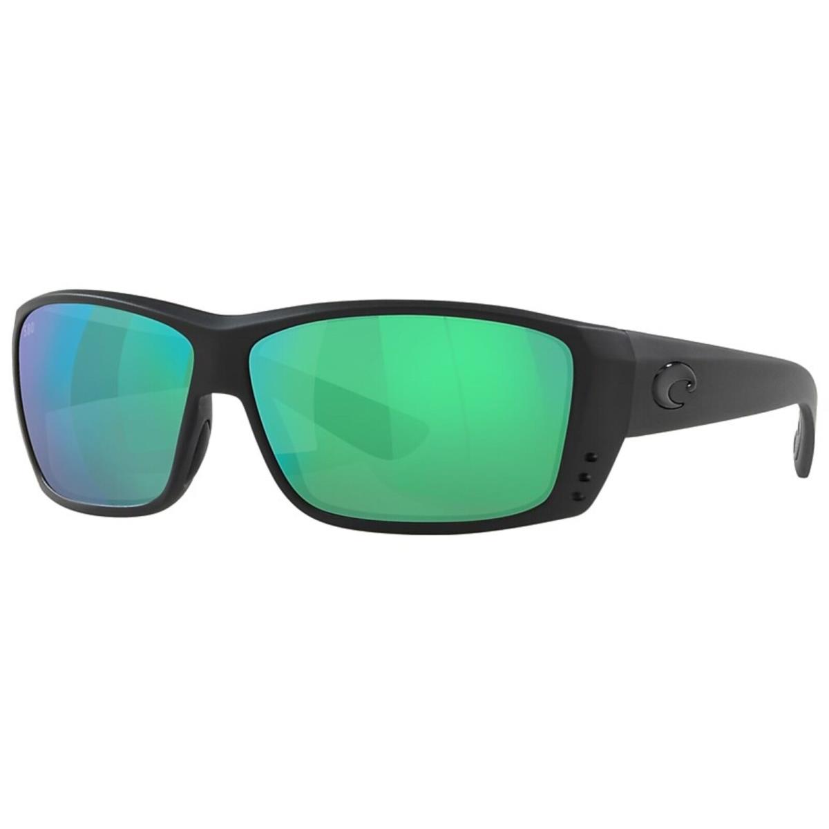 Costa Del Mar Men`s Sunglasses Cat Cay Blackout Frame Green Lens 06S9024 902412