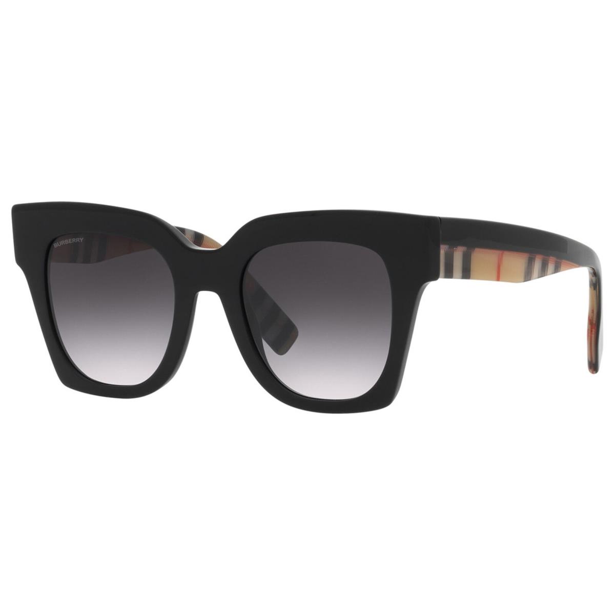 Burberry Kitty Women`s Black Oversize Square Sunglasses BE4364-39428G - Italy