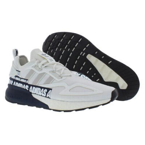 Adidas Zx 2K Boost Mens Shoes Size 11 Color: White/grey/navy