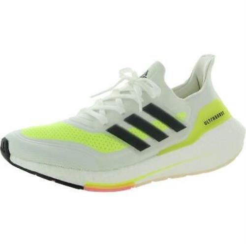Adidas Womens Ultraboost 21 White Running Shoes 9.5 Medium B M Bhfo 1771