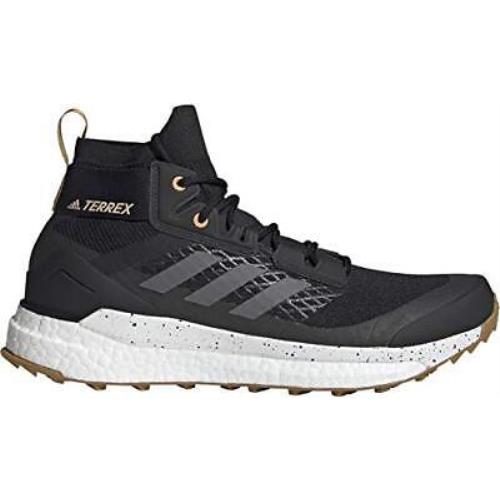 Adidas Men`s Terrex Free Hiker Primeblue Hiking Shoe Core Black/grey Four/mesa