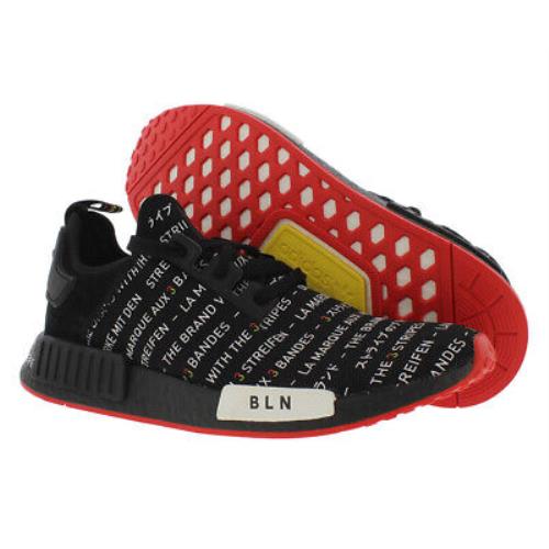 Adidas NMD_R1 Mens Shoes Size 10.5 Color: Black/red/white