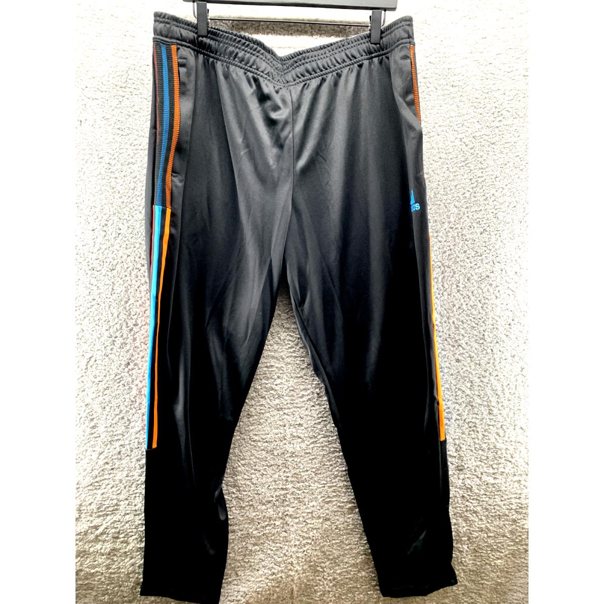 Adidas Tiro Men`s 2X-Large Black Soccer Athletic Training Tapered Track Pants