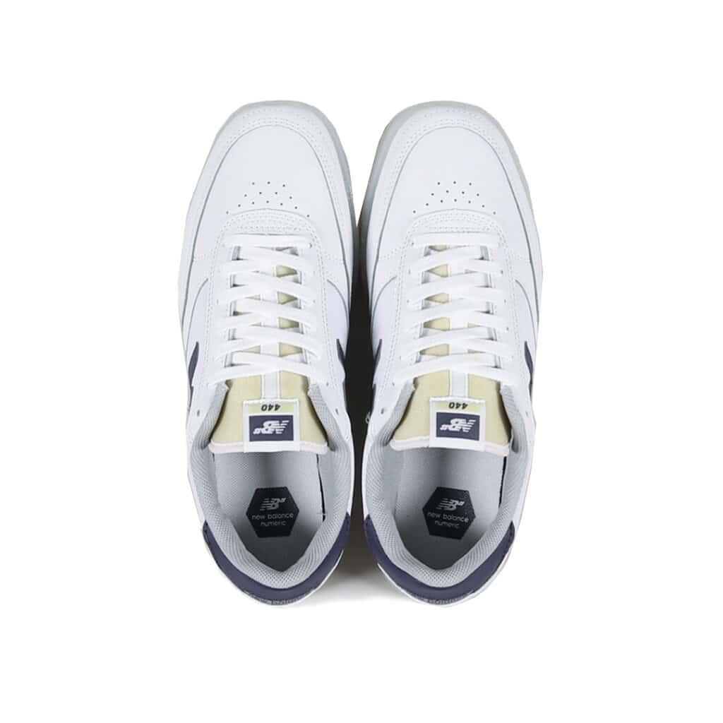 New Balance Numeric 440 Sneakers White/blue Tiago Lemos Skating Shoes - White/Blue
