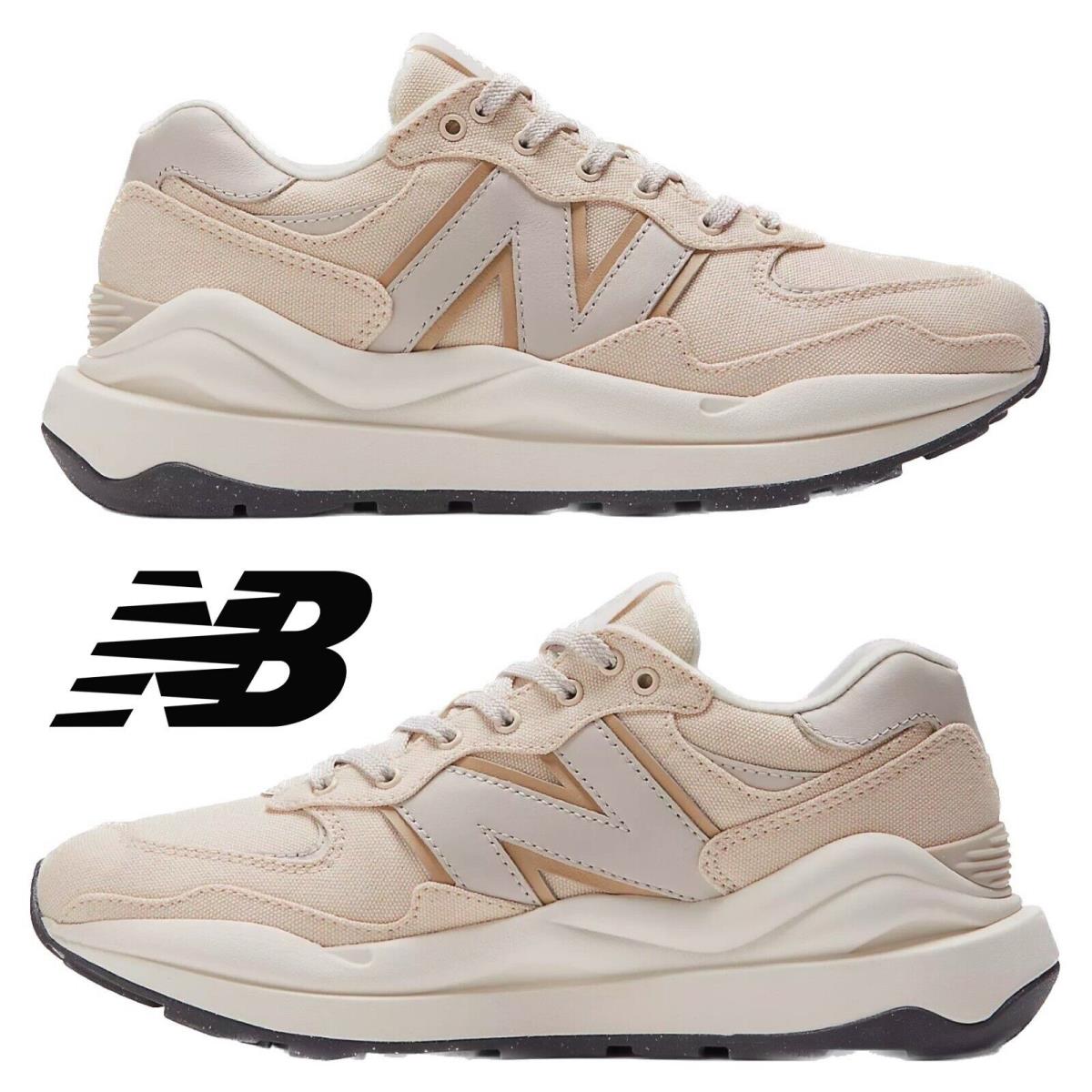Balance 57/40 Women`s Sneakers Casual Shoes Classic Running Sport Beige