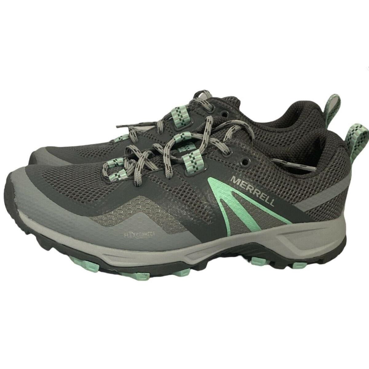 Merrell Mqm Flex 2 Women`s Size 5 Athletic Hiking Shoes Rock Gray Wave J035426