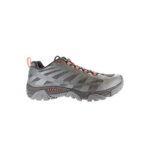 Merrell Mens Moab Edge 2 Gray Hiking Shoes Size 8.5 Wide 4922399
