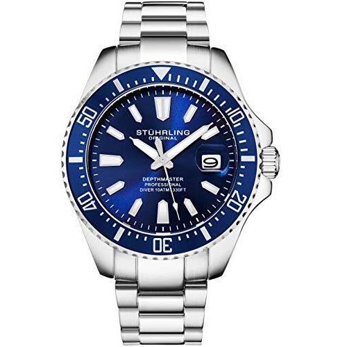 Stuhrling Dive Watches For Men - Pro Diver Watch - Sports Diving Watch