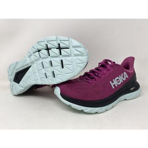 Hoka One One Women`s Mach 4 Running Shoes Festival Fuchsia/black 8.5 B M US