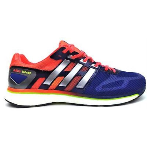 Adidas Men`s Adizero Adios Boost Lightweight Lace Up Running Sneakers Shoes