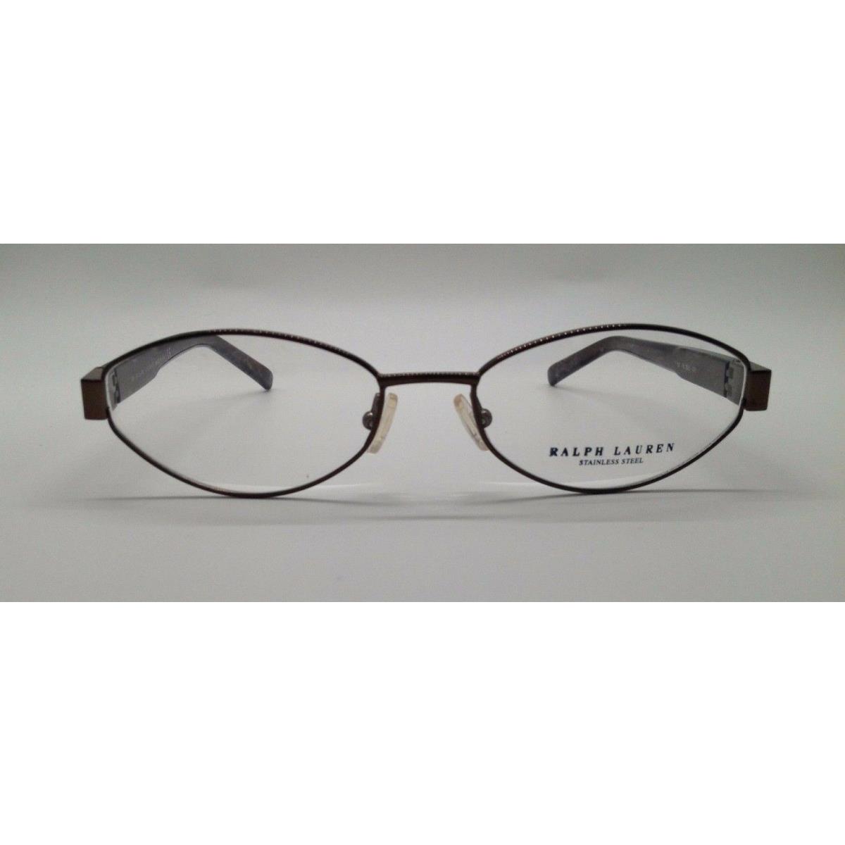 Ralph Lauren RL 1502 Brown 67L Metal Eyeglasses Frame 51-16-130 Italy RX