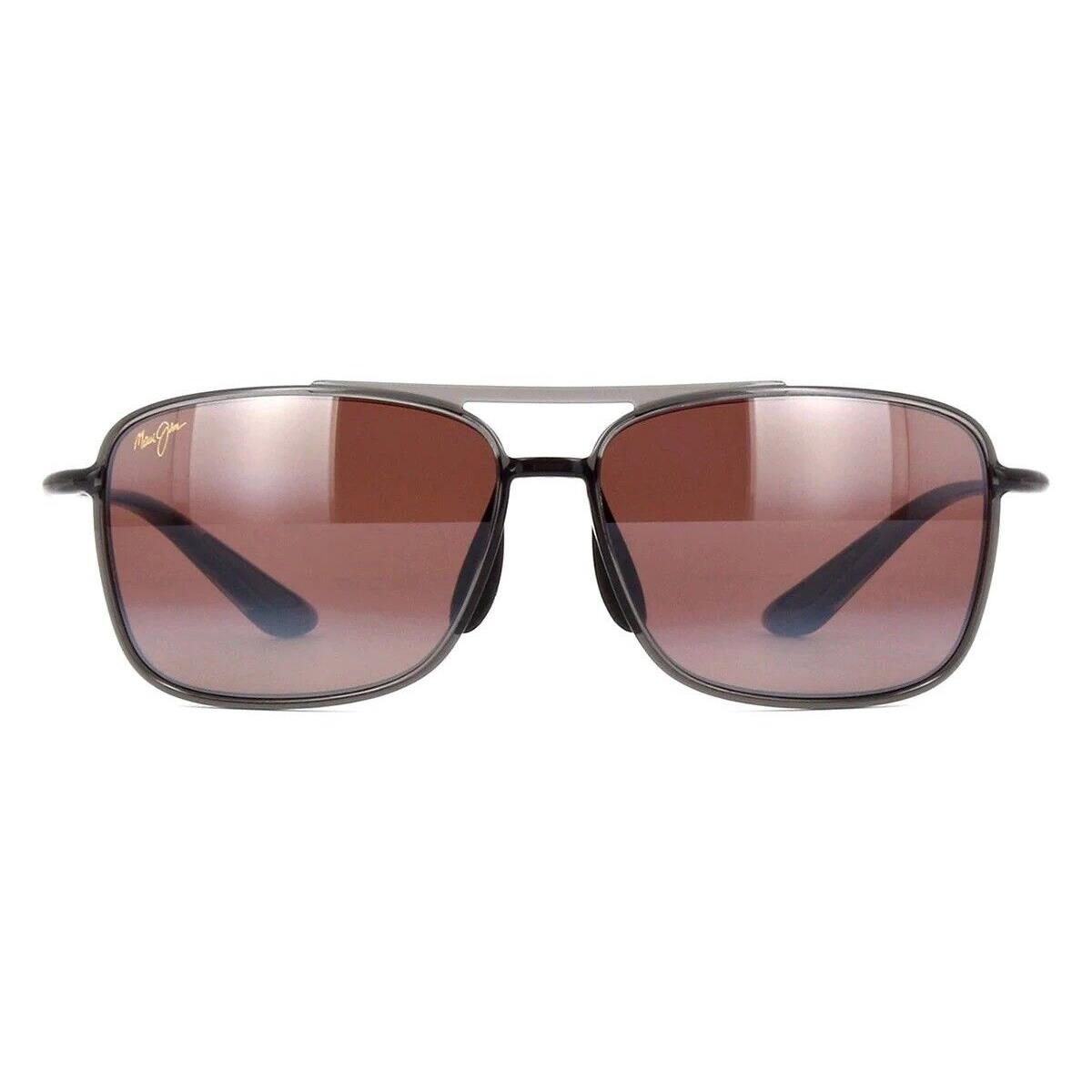 Maui Jim Kaupo Gap R437 11 Smoke Grey Frame Maui Rose Polarized Lenses 024606367503 Maui Jim