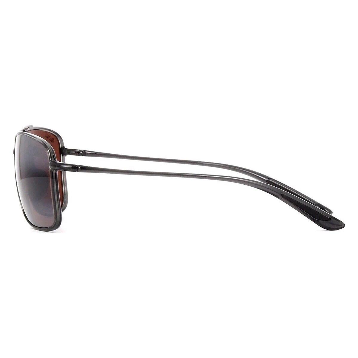 Maui Jim Kaupo Gap R437 11 Smoke Grey Frame Maui Rose Polarized Lenses 024606367503 Maui Jim