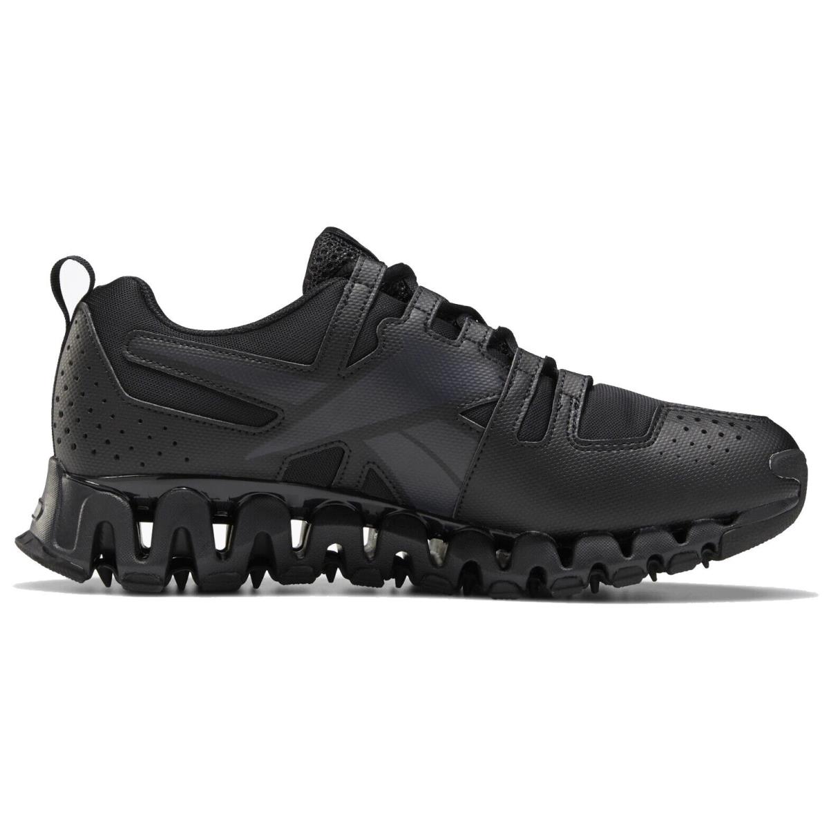 Reebok Zigwild Trail 6 Men`s Running Lightweight Breathable Shoes Sneakers Black / Cold Grey 7 / Ftwr White