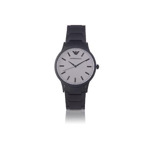 Emporio Armani Men`s Renato AR11259 Black Stainless-steel Quartz Fashion Watch - Black