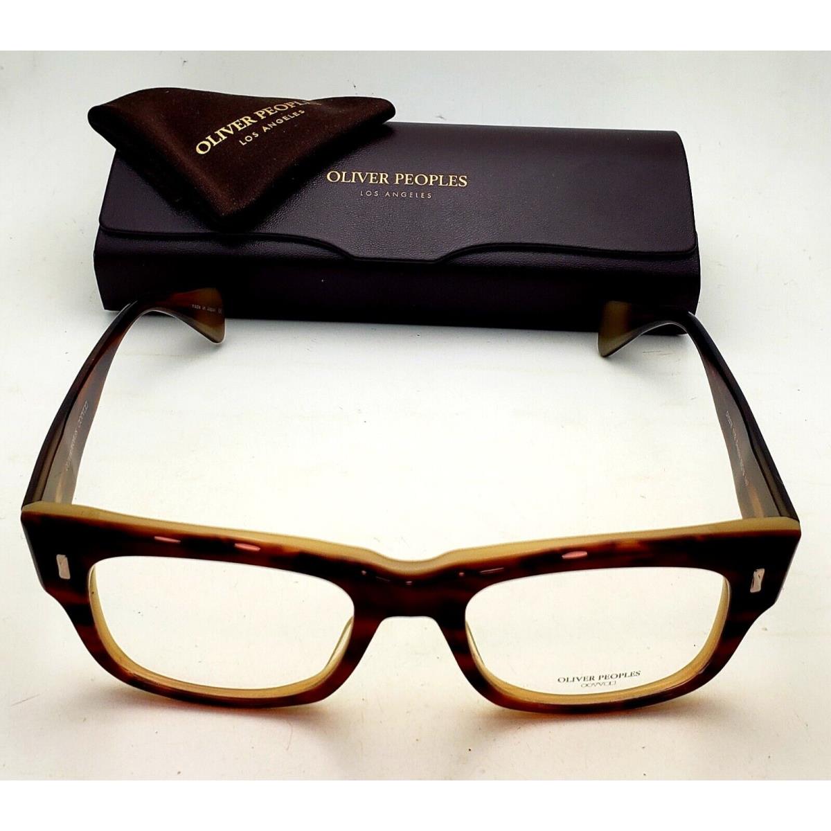 Oliver Peoples Deacon Eyeglasses OV5076 1172 50-19 Sandalwood Tortoise Frame