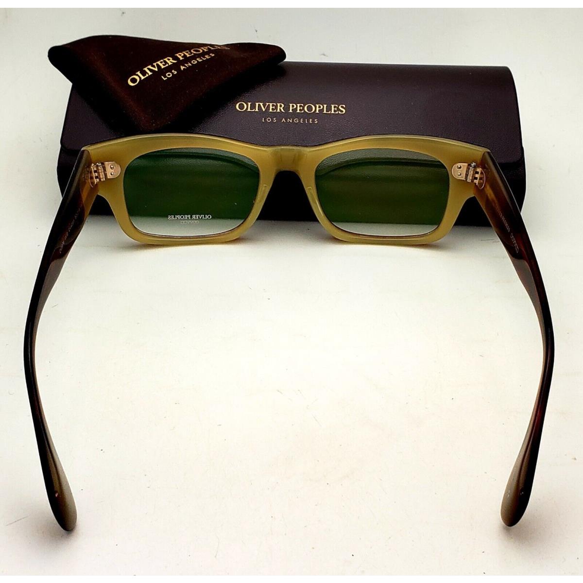 Oliver Peoples Deacon Eyeglasses OV5076 1172 50-19 Sandalwood Tortoise Frame  - Oliver Peoples eyeglasses - 010872631042 | Fash Brands