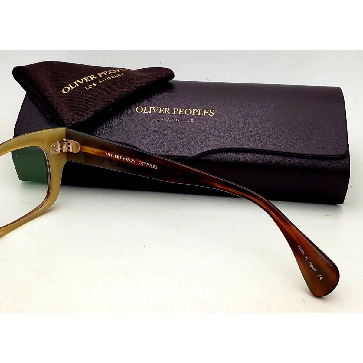 Oliver Peoples Deacon Eyeglasses OV5076 1172 50-19 Sandalwood Tortoise Frame  - Oliver Peoples eyeglasses - 010872631042 | Fash Brands