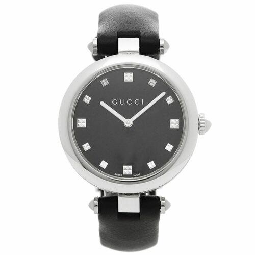 Gucci YA141403 Women`s Diamantissima Black Quartz Watch