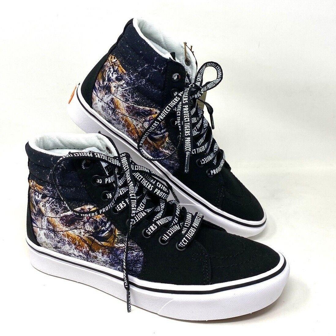 Vans SK8-HI Discovery Comfycush Black Skate Canvas Shoes Womens Size VN0A3WMB9EF