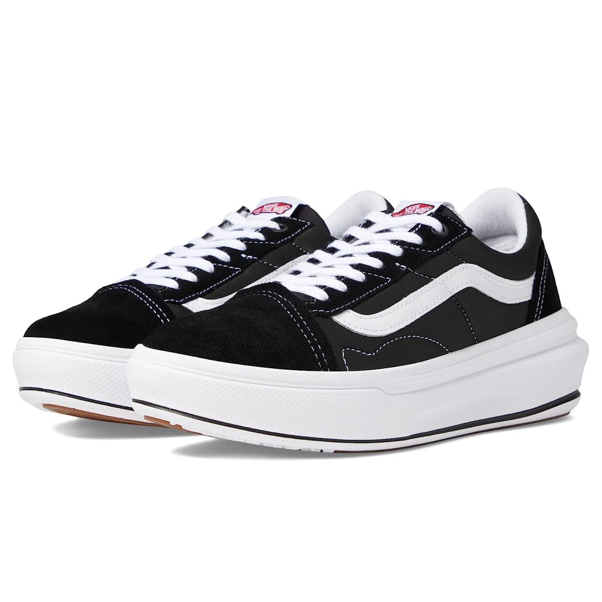 Unisex Sneakers Athletic Shoes Vans Old Skool Overt CC Black/White