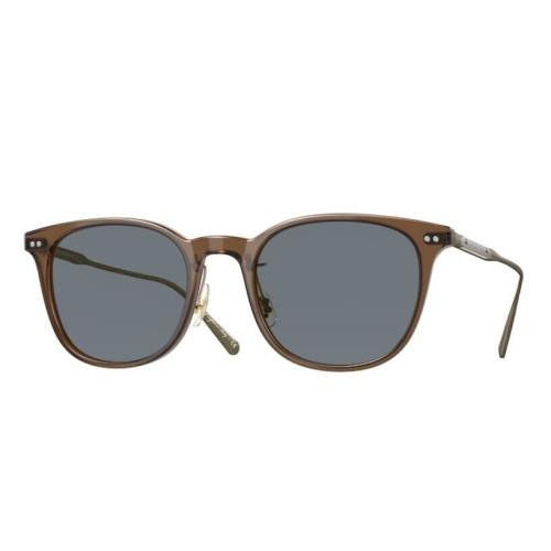 Oliver Peoples 0OV5482S Gerardo 1738R8 Translucent Brown/indigo Men`s Sunglasses