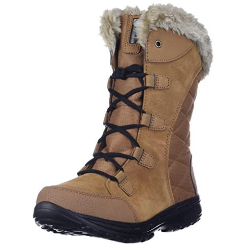 Columbia Women`s Ice Maiden II Snow Boot - Choose Sz/col Elk/Black